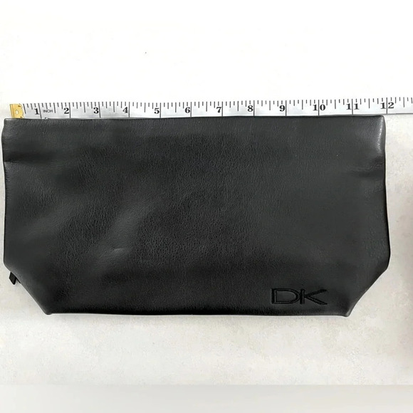 NWOT DKNY Donna Karan/ ๐ฐ2 for $10๐ฐ Black faux leather/ Cosmetic/ Travel bag - Picture 10 of 10